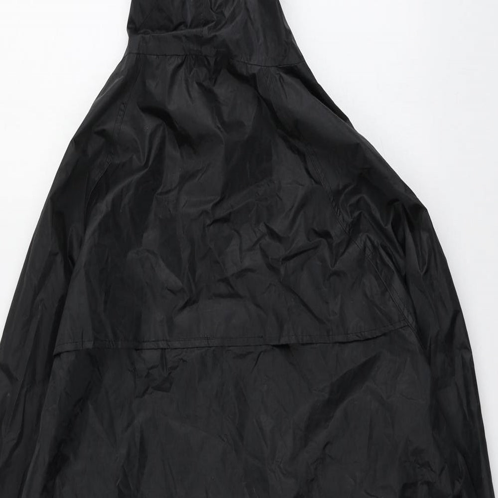 Result Mens Black   Rain Coat Jacket Size M