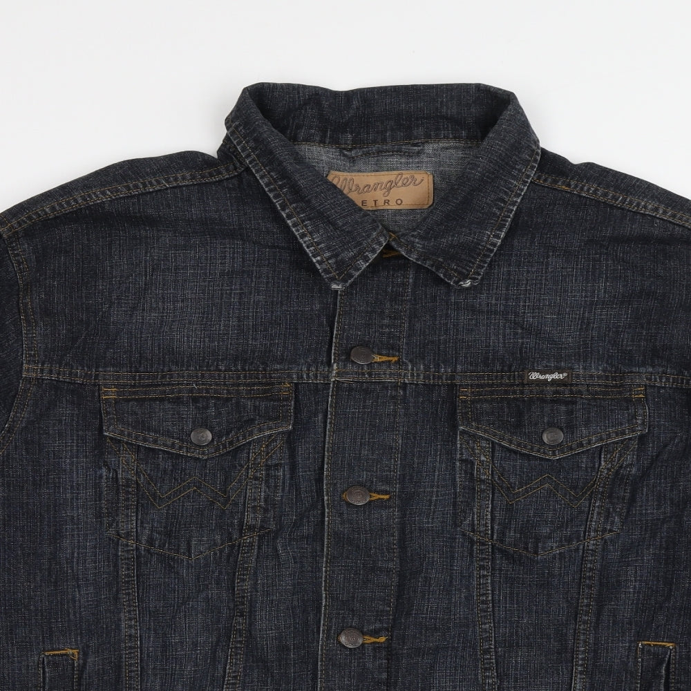 Wrangler Mens Blue   Jacket  Size L