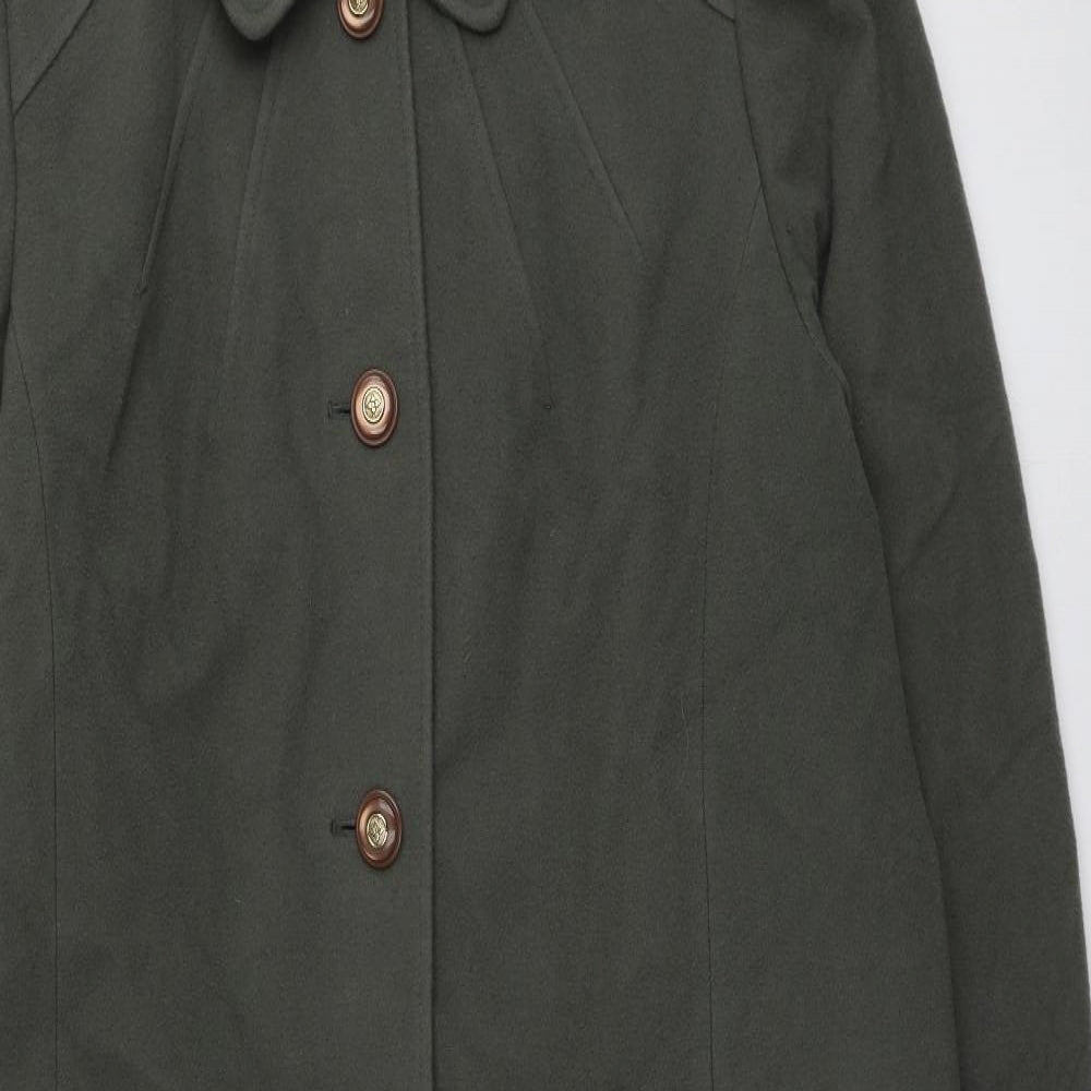 Eastex Womens Green   Overcoat Coat Size 16