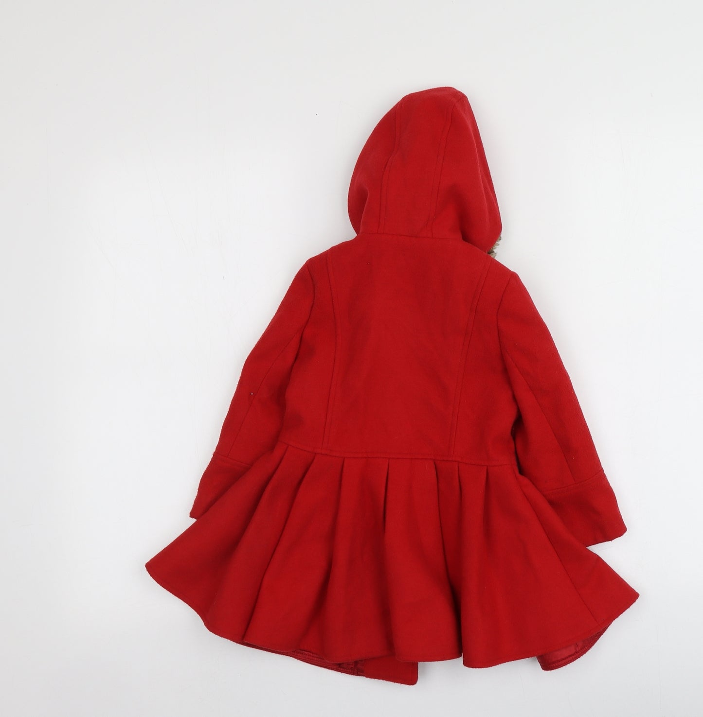 Mothercare Girls Red   Jacket  Size 18-24 Months