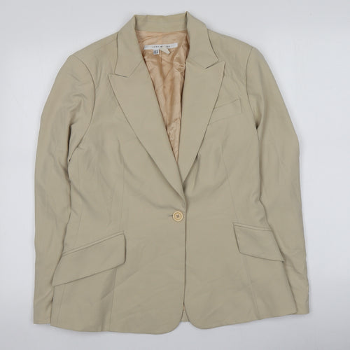 Zara Womens Beige   Jacket  Size 42