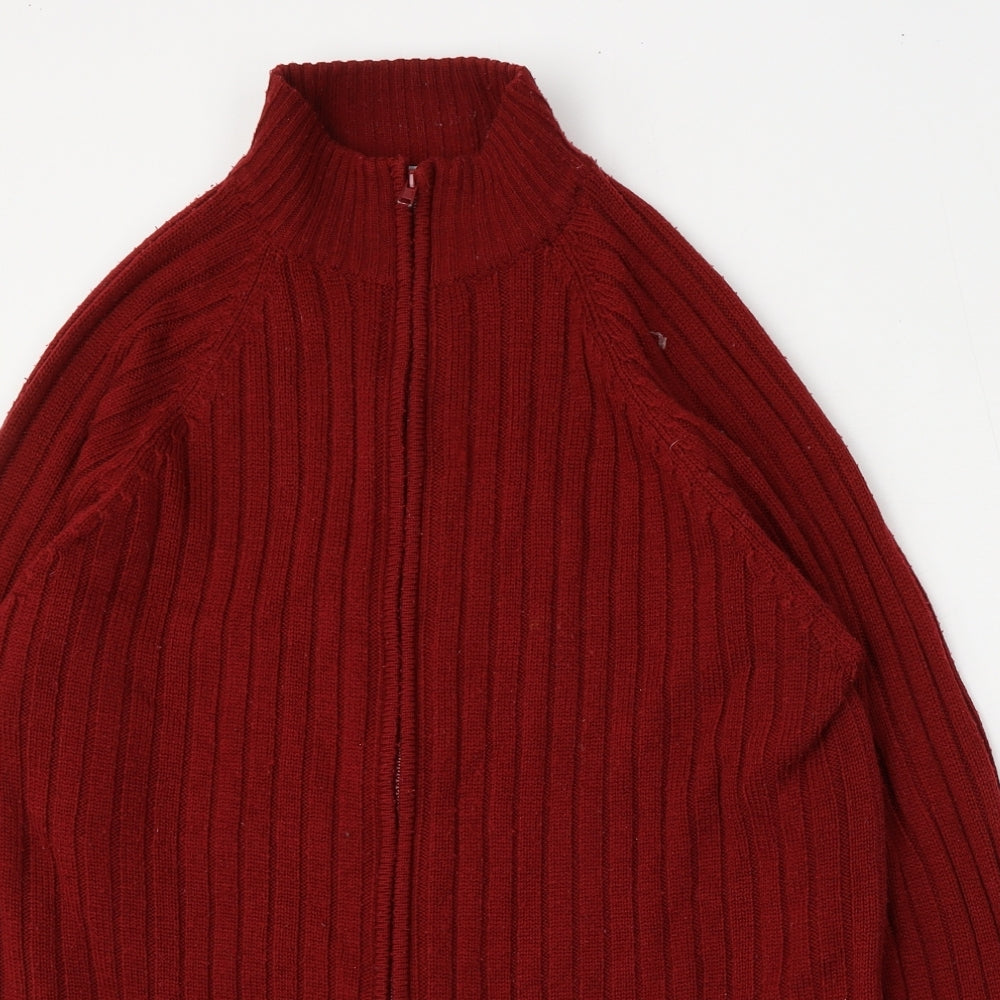 Classic Menswear Mens Red   Jacket  Size L  Zip
