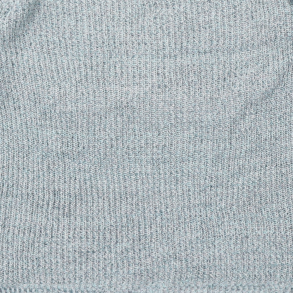 LOGG Girls Blue Round Neck  Cotton Pullover Jumper Size 14 Years