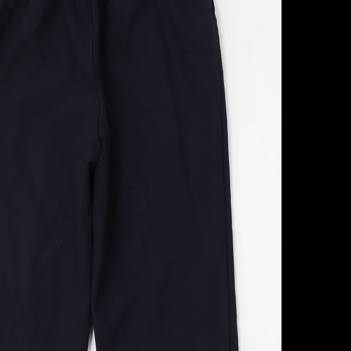 Wilkies Womens Blue  Polyester Trousers  Size 14 L24 in Regular