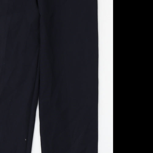 Wilkies Womens Blue  Polyester Trousers  Size 14 L24 in Regular