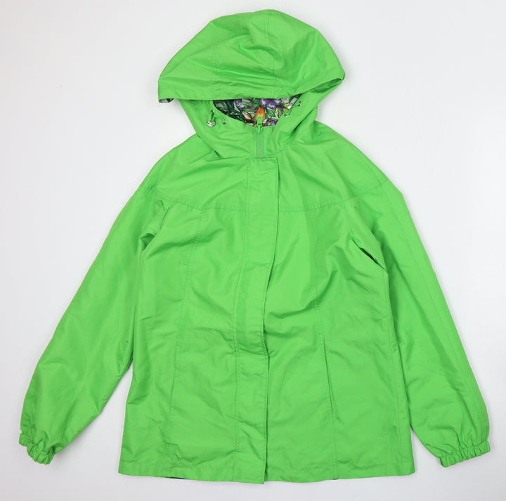 Centigrade Womens Green Anorak Jacket Size S Zip