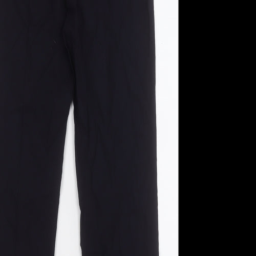 ROBELL Womens Black  Polyester Chino Trousers Size L L24.5 in Regular