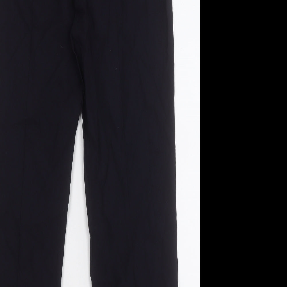 ROBELL Womens Black  Polyester Chino Trousers Size L L24.5 in Regular
