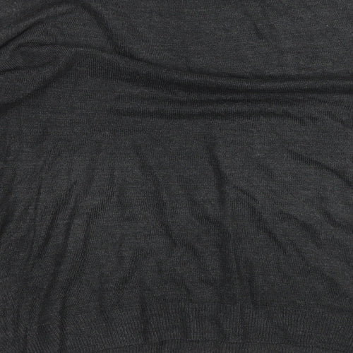 Atmosphere Womens Grey Round Neck  Acrylic Pullover Jumper Size 16