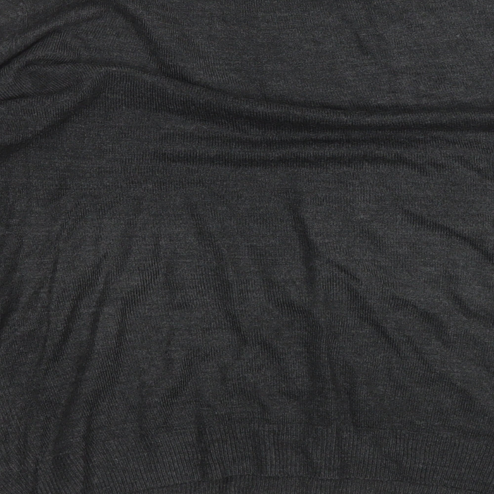 Atmosphere Womens Grey Round Neck  Acrylic Pullover Jumper Size 16