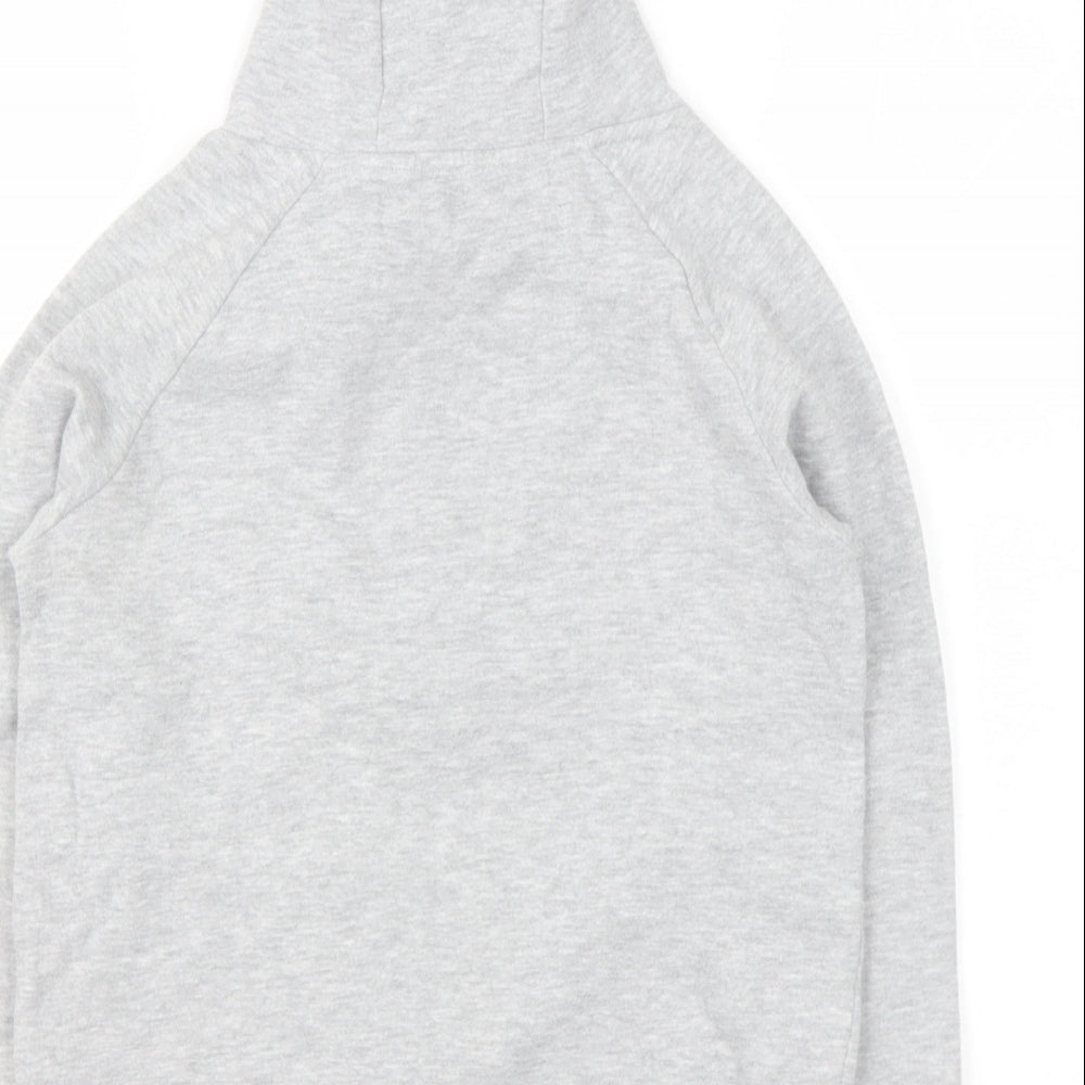 Dunnes Stores Girls Green Round Neck  Polyester Pullover Jumper Size 10-11 Years   - Christmas vibes
