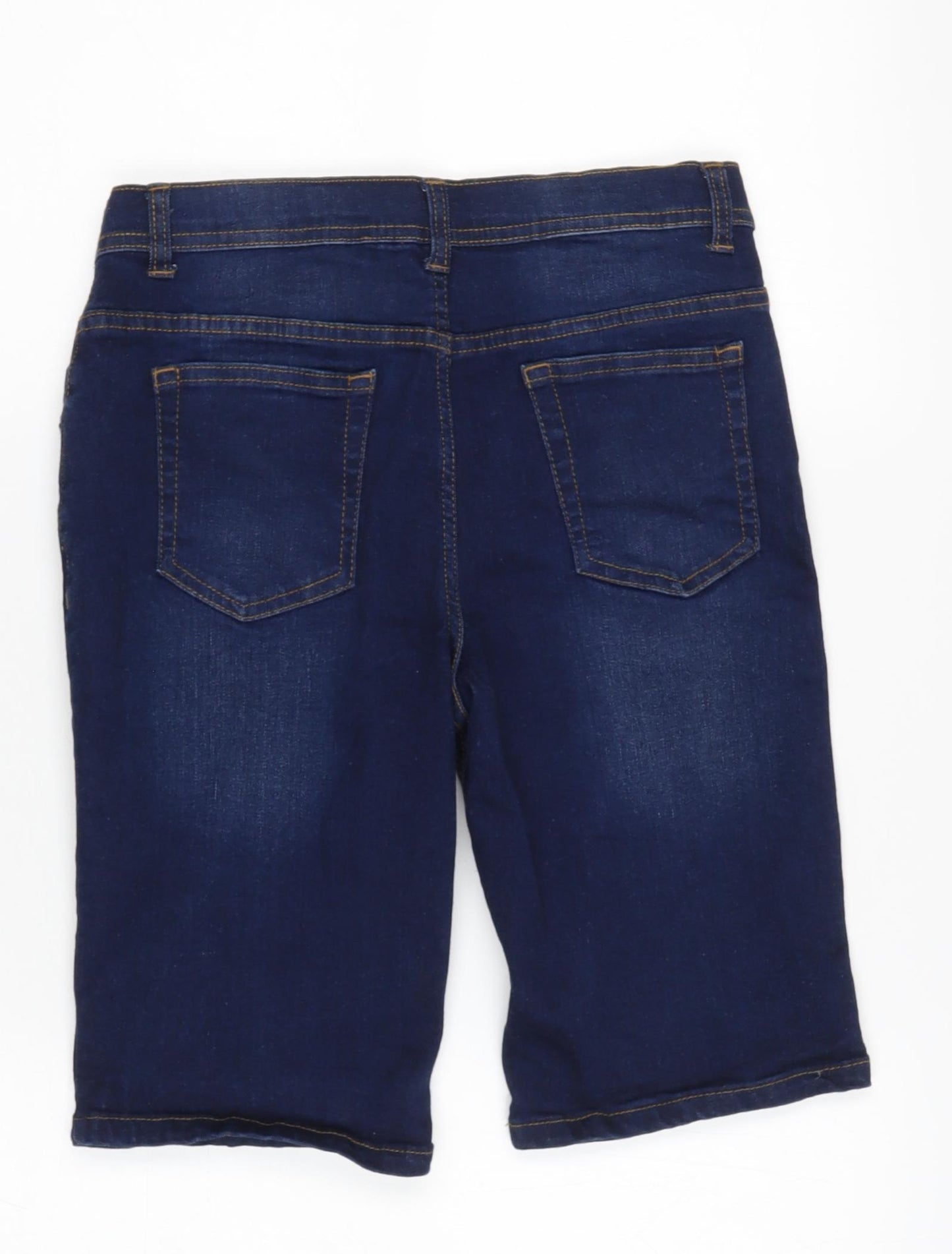 Primark Boys Blue  Cotton Cargo Shorts Size 13 Years  Regular