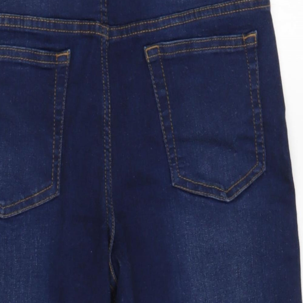 Primark Boys Blue  Cotton Cargo Shorts Size 13 Years  Regular