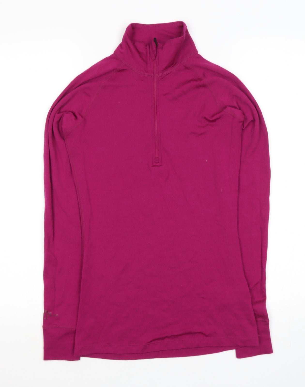 DHB Womens Purple  Wool Pullover Casual Size 10 High Neck