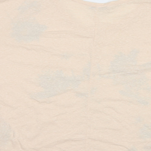 Esprit Womens Pink  Polyester Basic Blouse Size S V-Neck