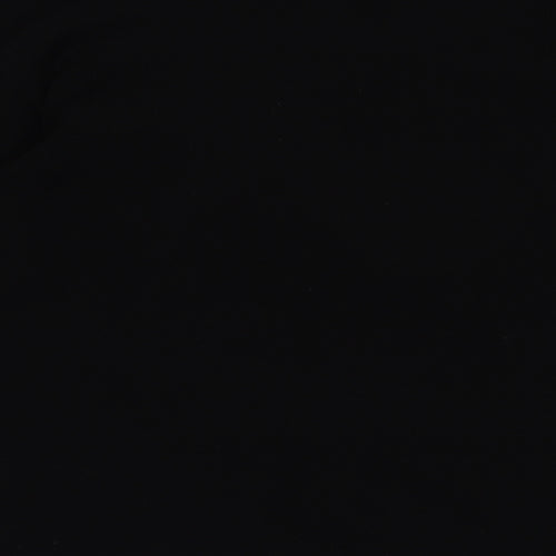 Fashion Union Mens Black Crew Neck  Acrylic Pullover Jumper Size XL