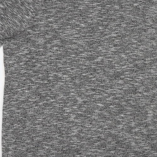 George Womens Grey V-Neck  Viscose Cardigan Jumper Size 16
