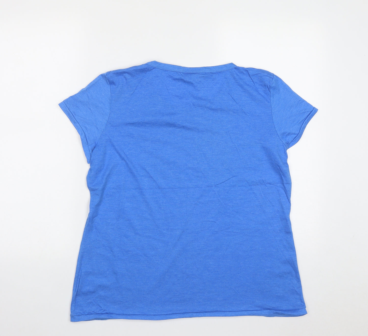 NEXT Womens Blue  Cotton Basic T-Shirt Size 18 Round Neck - Wonder Woman