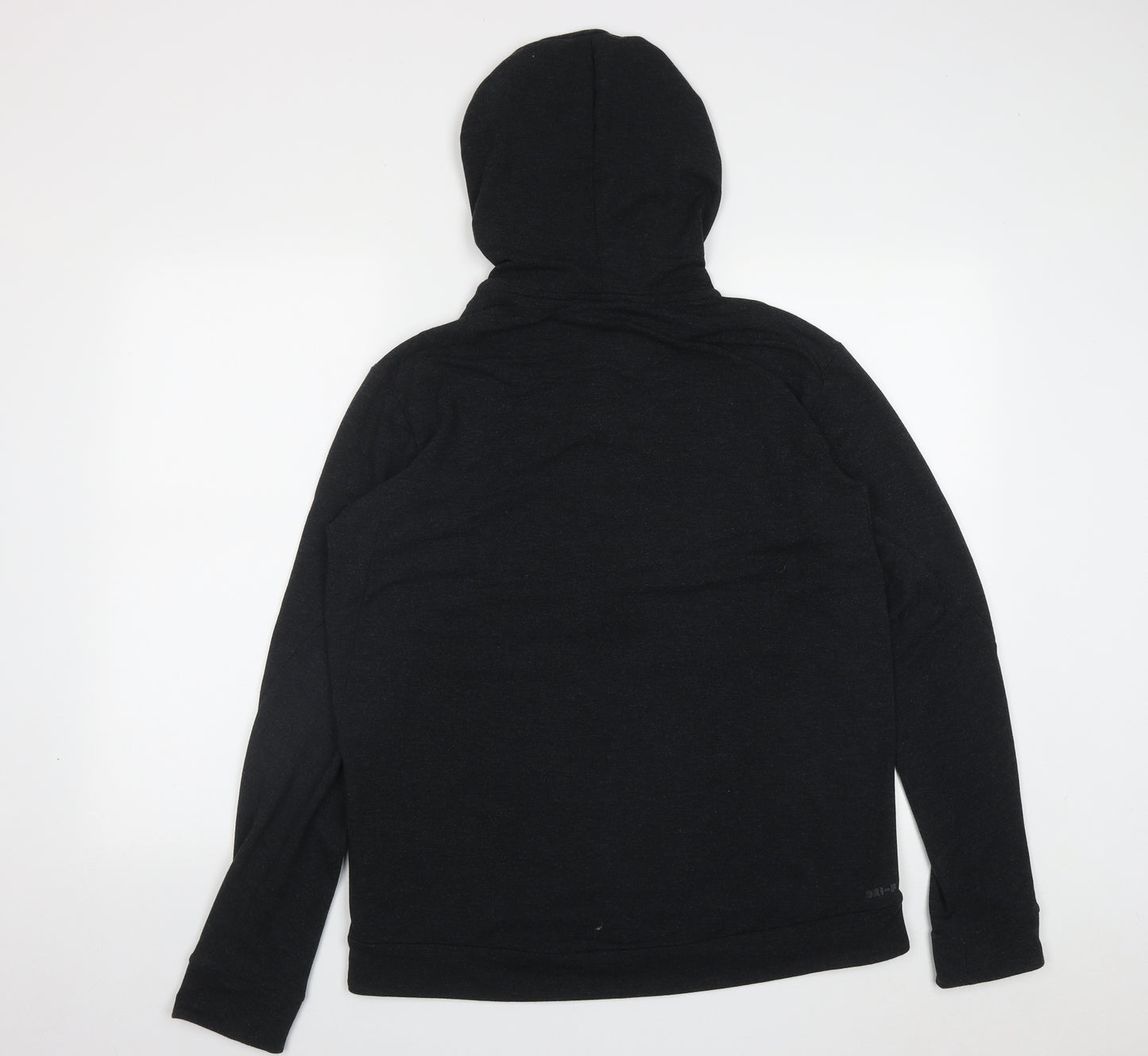 Nike Mens Black  Viscose Full Zip Hoodie Size L