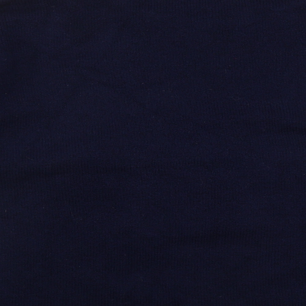 NEXT Womens Blue Round Neck  Acrylic Pullover Jumper Size 20