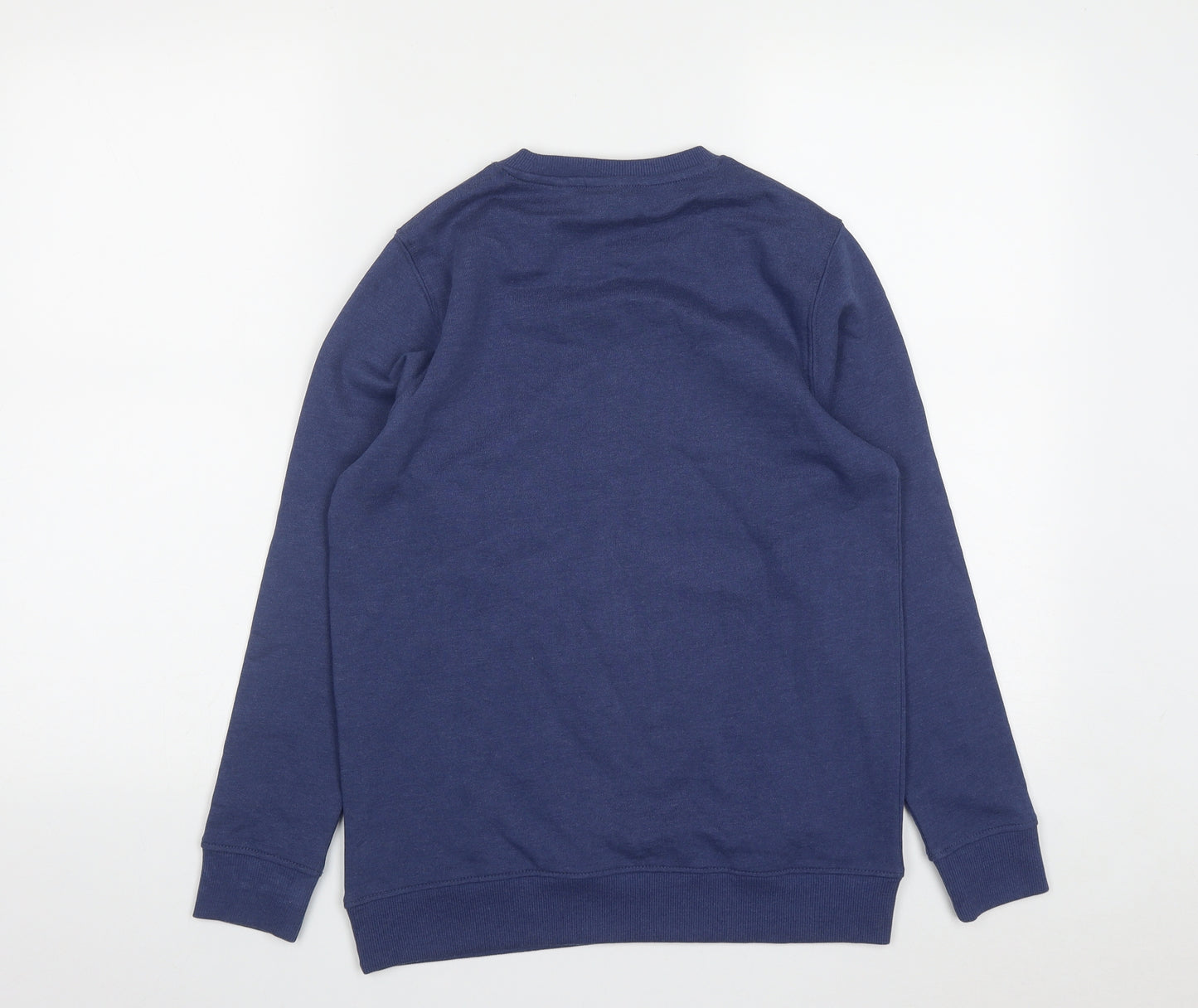 NEXT Boys Blue  Cotton Pullover Sweatshirt Size 12 Years   - Super Mario
