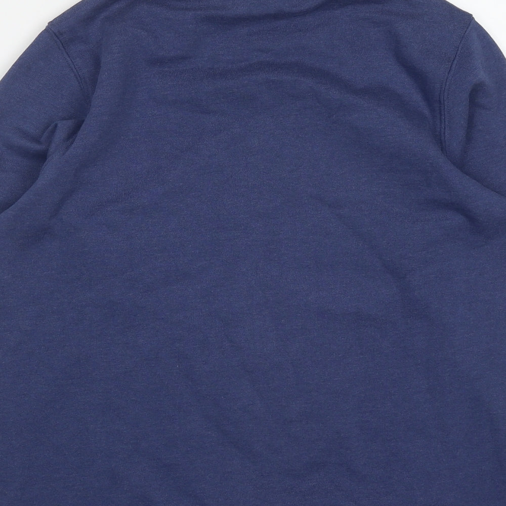 NEXT Boys Blue  Cotton Pullover Sweatshirt Size 12 Years   - Super Mario
