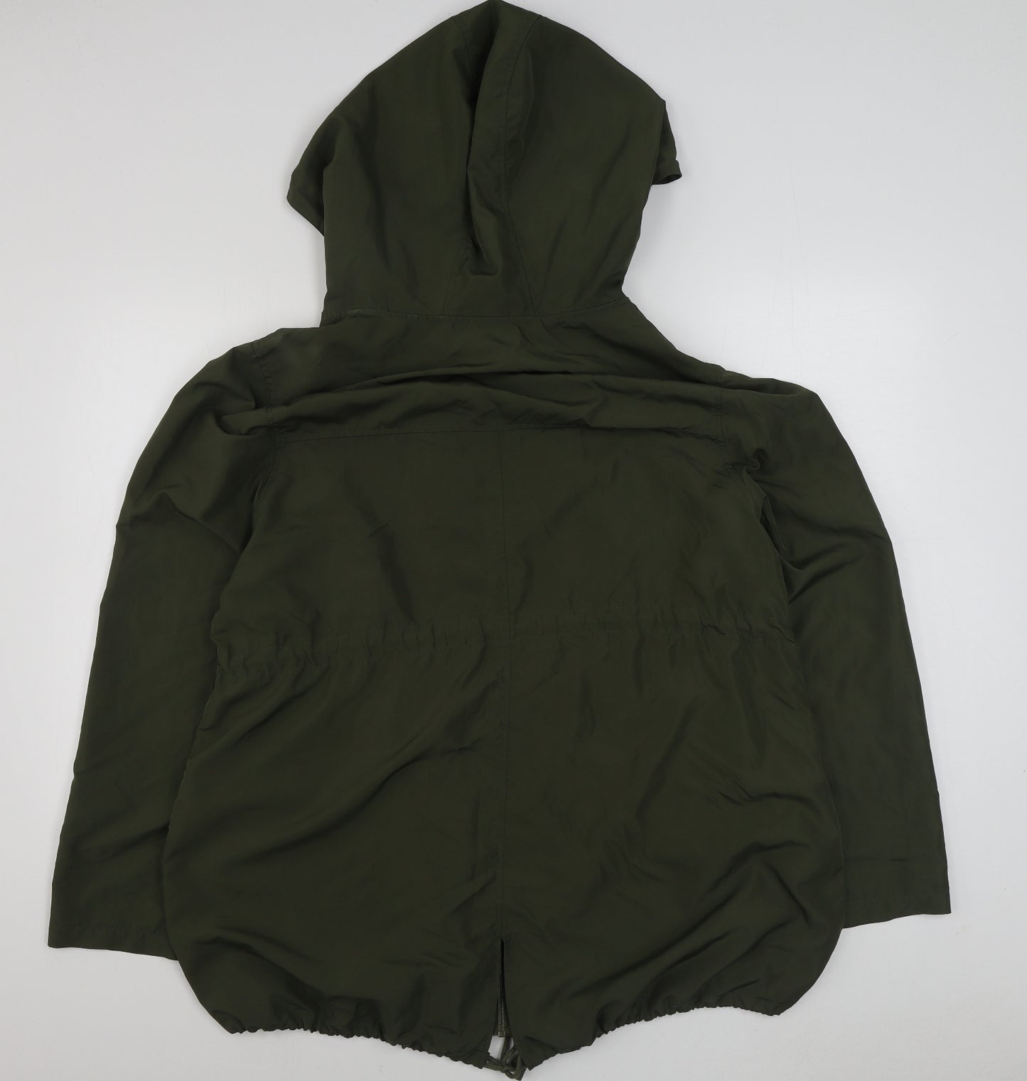 Primark Womens Green   Parka Coat Size XL  Zip