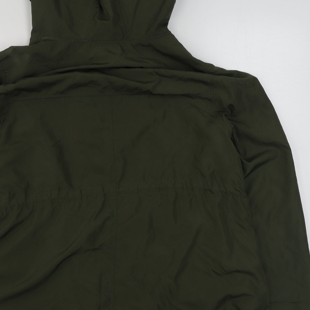 Primark Womens Green   Parka Coat Size XL  Zip