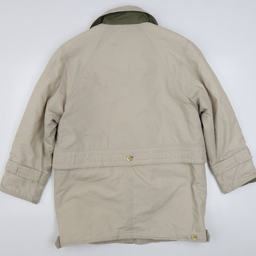 House of Fraser Womens Beige   Jacket  Size 14  Zip