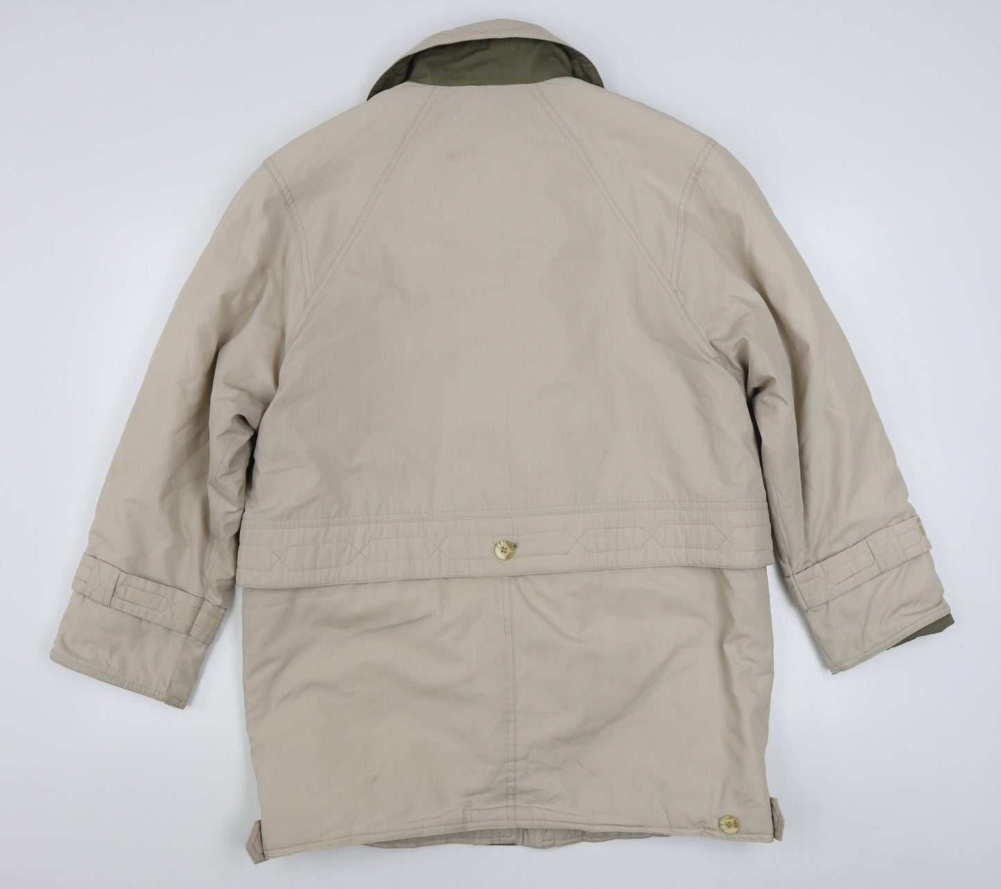 House of Fraser Womens Beige   Jacket  Size 14  Zip
