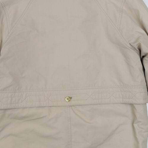 House of Fraser Womens Beige   Jacket  Size 14  Zip