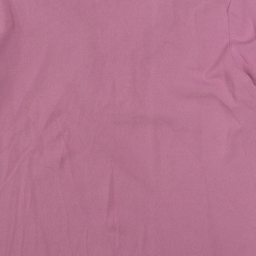 Casamia Womens Pink V-Neck  Viscose Pullover Jumper Size M