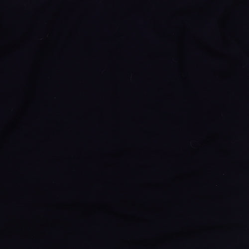 Tumi  Womens Blue Scoop Neck  Acrylic Cardigan Jumper Size 14