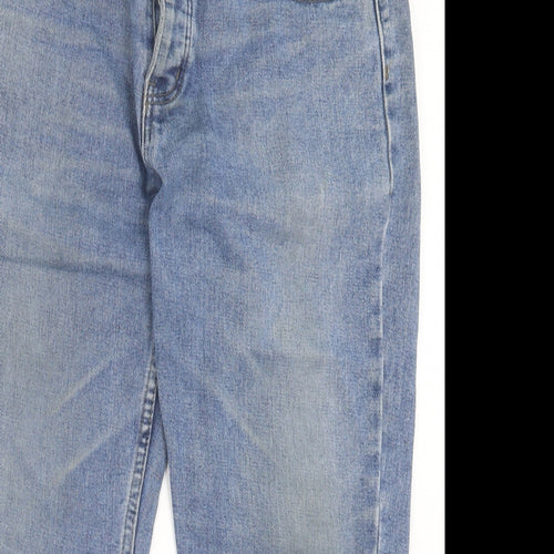 Authenic Denim Mens Blue  Cotton Skinny Jeans Size 36 in L30 in Regular Button