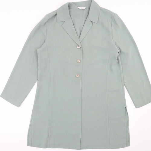 St.Bernard Womens Green   Jacket Blazer Size 14  Button