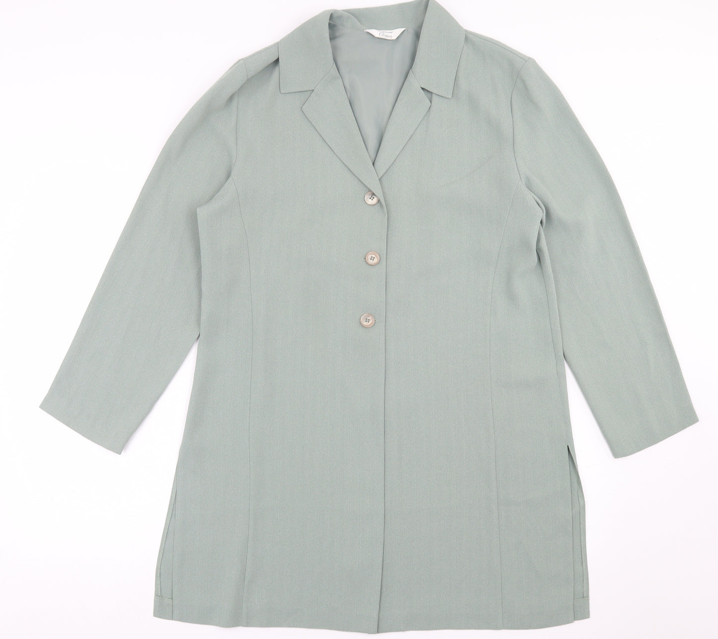 St.Bernard Womens Green   Jacket Blazer Size 14  Button