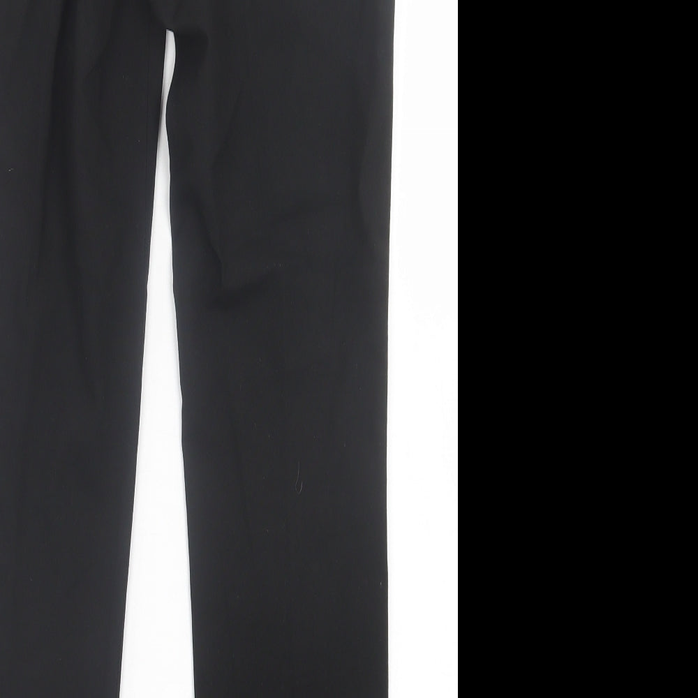New Look Mens Black  Polyester Trousers  Size 30 L30 in Regular Hook & Eye