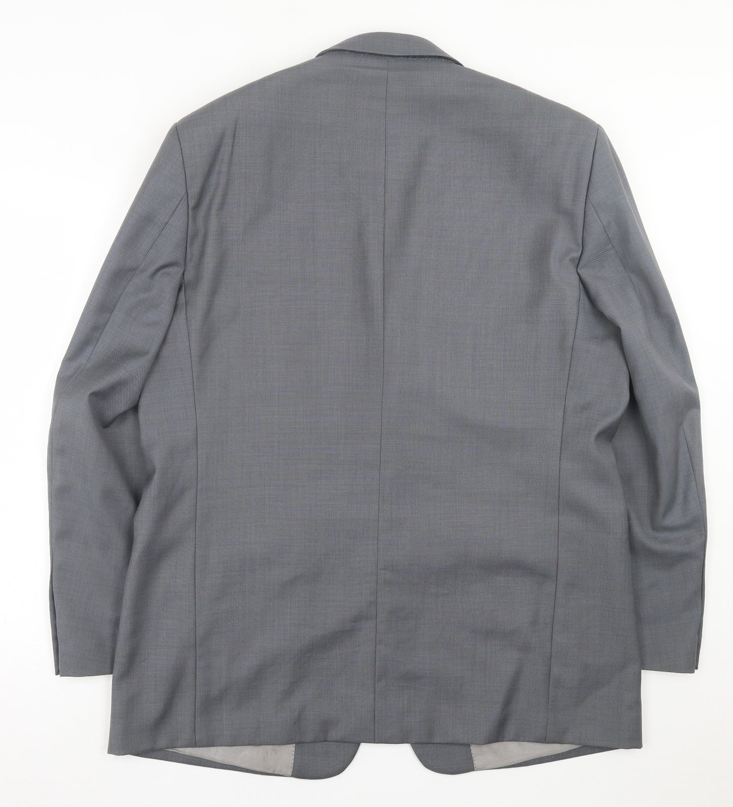 Douglas Mens Grey  Wool Jacket Suit Jacket Size 44
