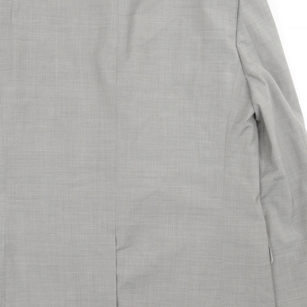 Impressions Perfect Mens Grey  Wool Jacket Suit Jacket Size 42