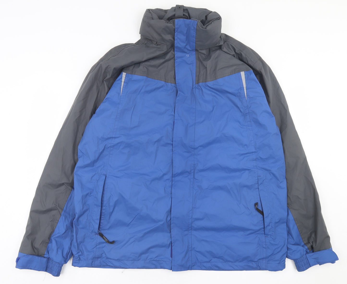 Regatta Mens Blue   Rain Coat Jacket Size XL  Zip