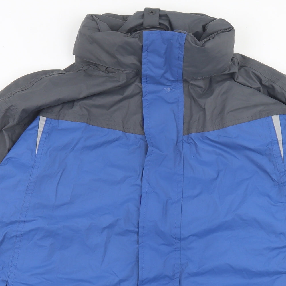 Regatta Mens Blue   Rain Coat Jacket Size XL  Zip
