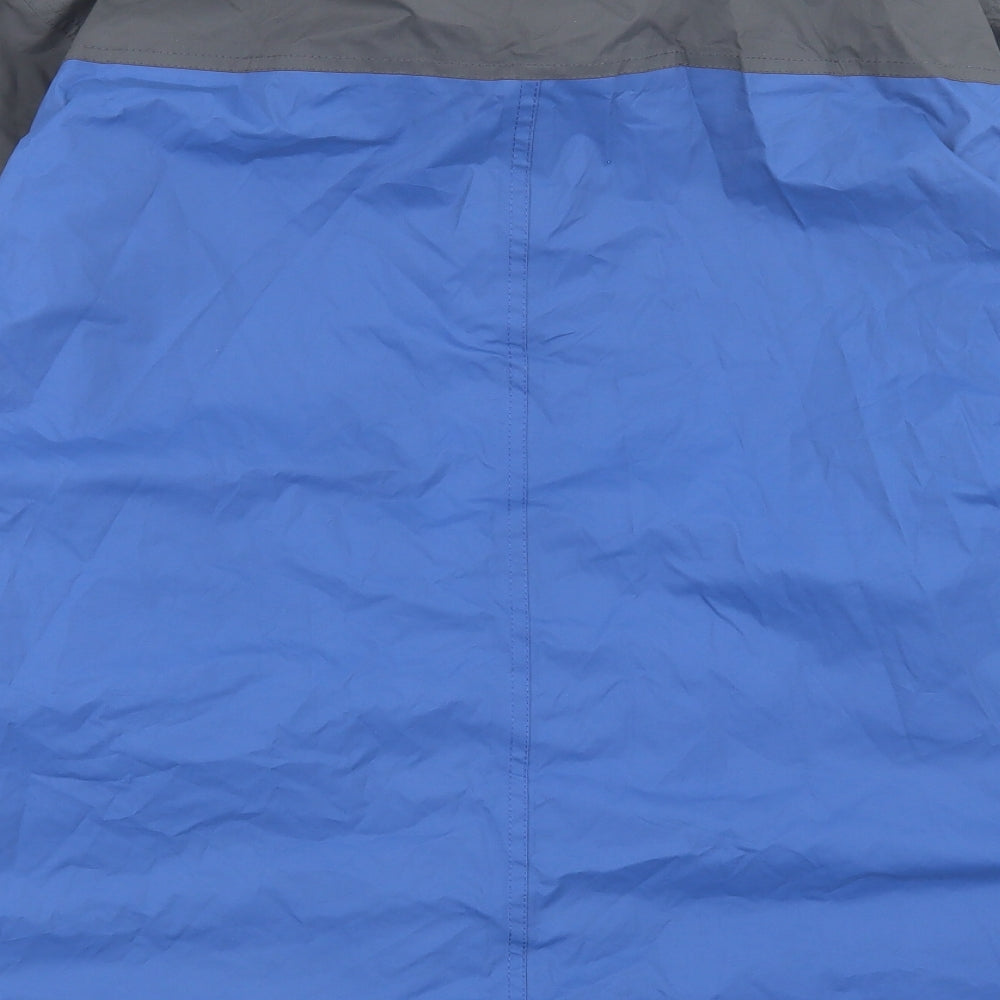 Regatta Mens Blue   Rain Coat Jacket Size XL  Zip