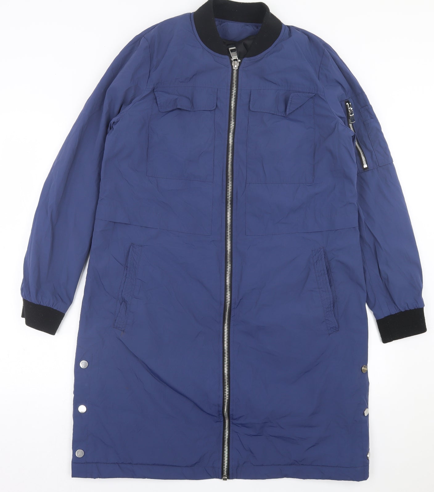 NEXT Womens Blue   Jacket Coat Size 14  Zip