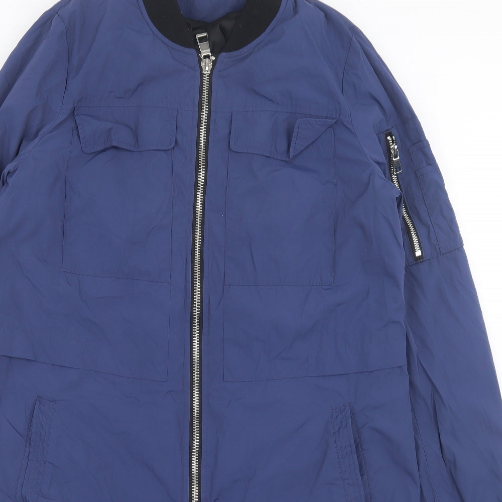 NEXT Womens Blue   Jacket Coat Size 14  Zip