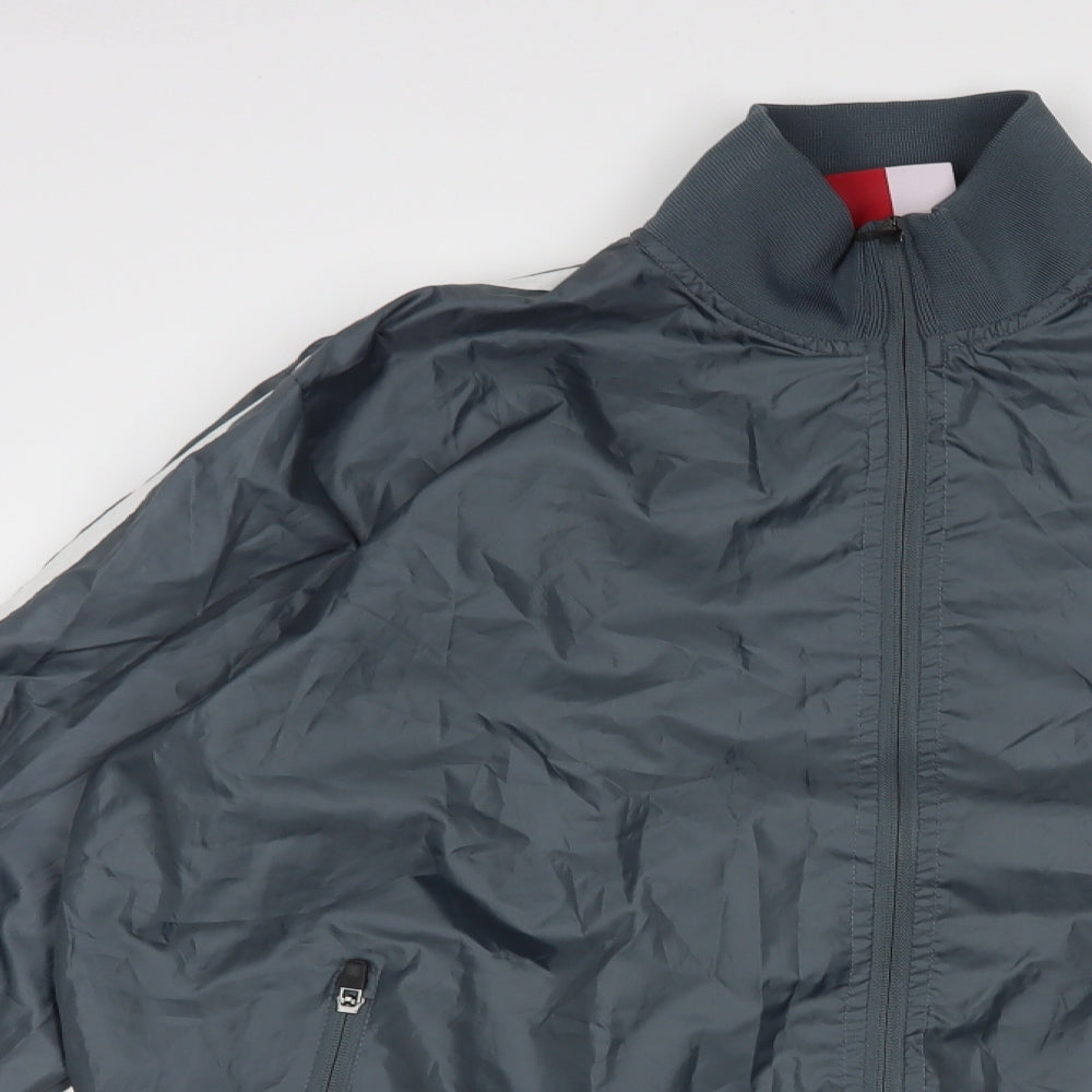 Sunderland AFC Mens Grey   Windbreaker Jacket Size XL  Zip - Sunderland A.F.C.