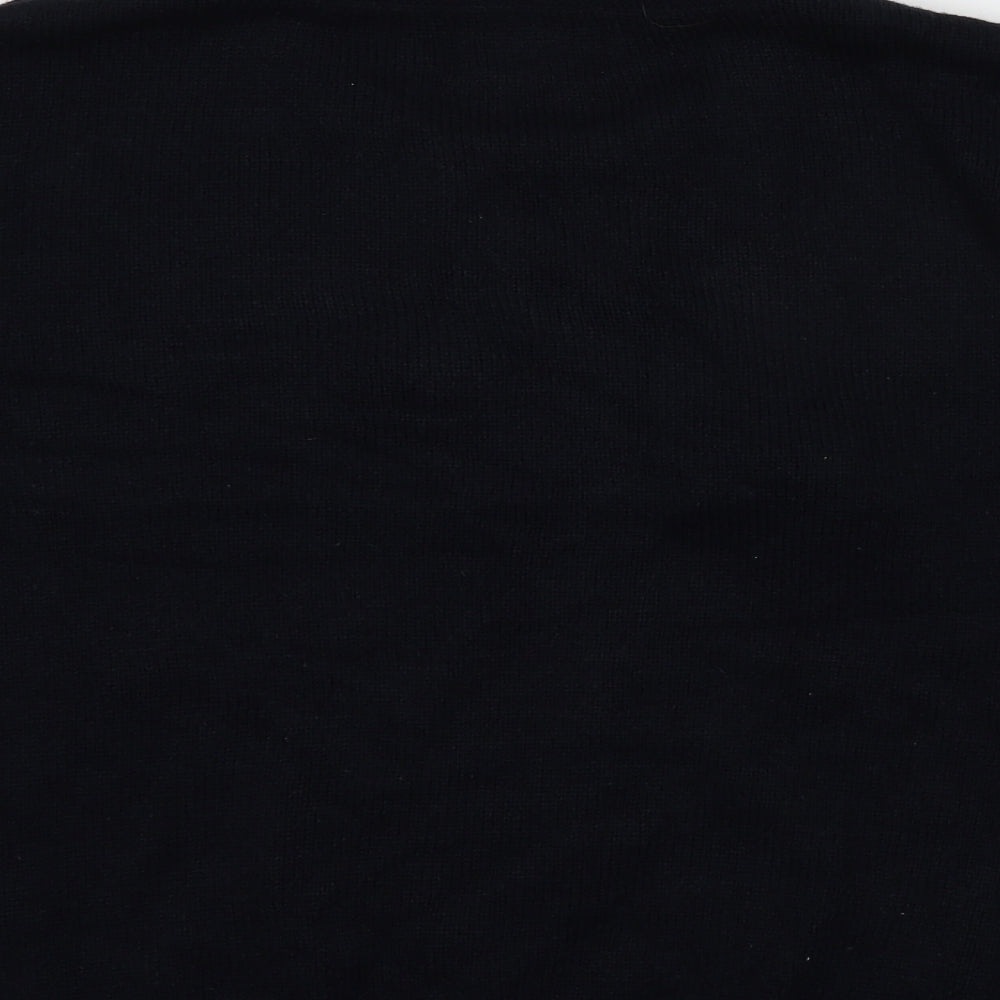 Primark Mens Blue Crew Neck  Acrylic Pullover Jumper Size M   - Christmas Jumper