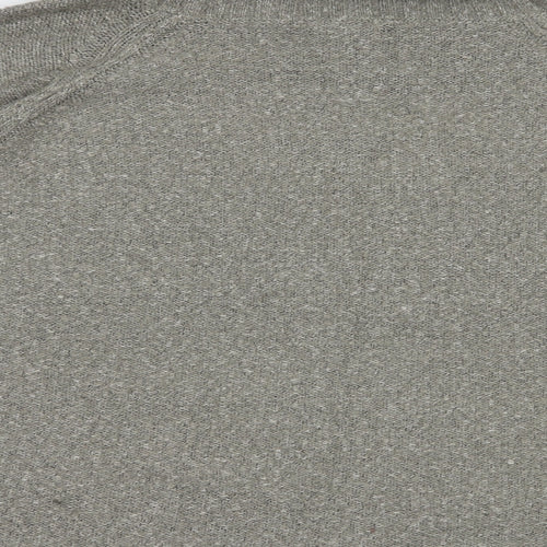 H&M Womens Grey Roll Neck  Acrylic Pullover Jumper Size XL