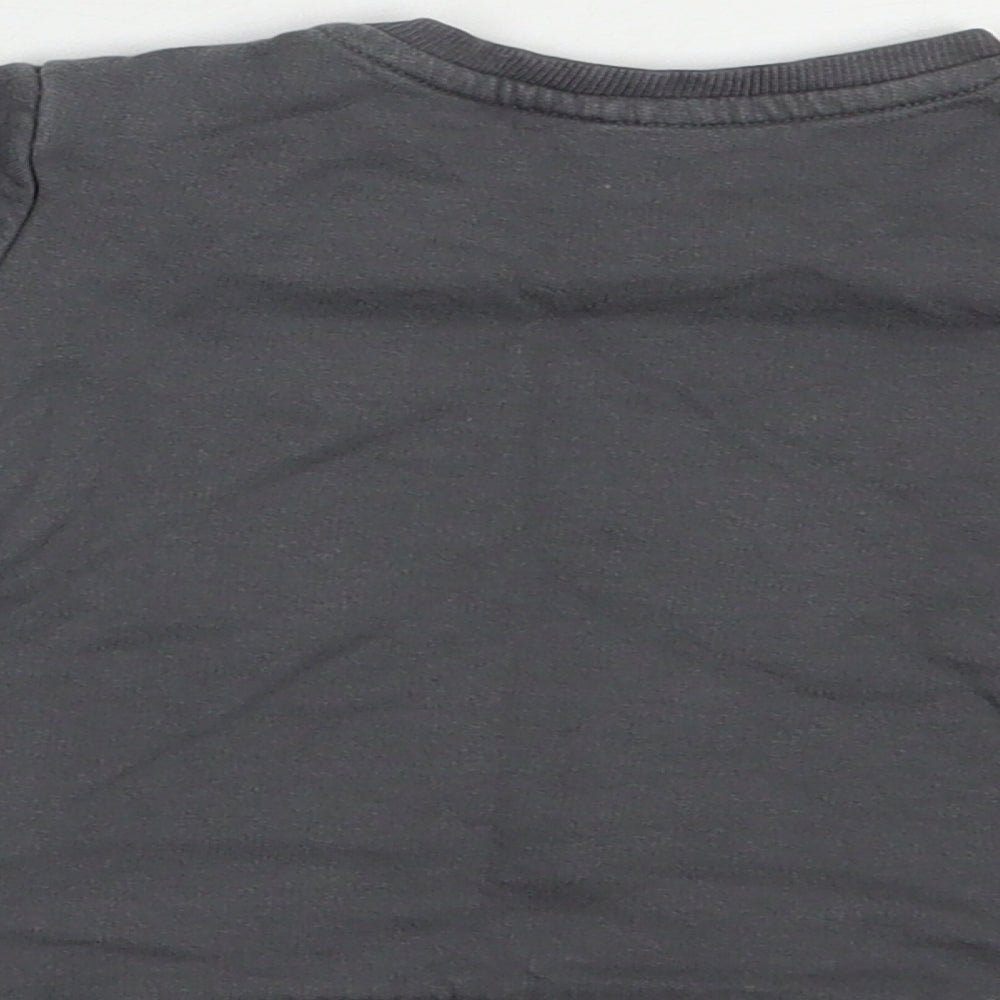 So Cute Baby Grey  Cotton Pullover Jumper Size 12-18 Months  Snap -  Bear