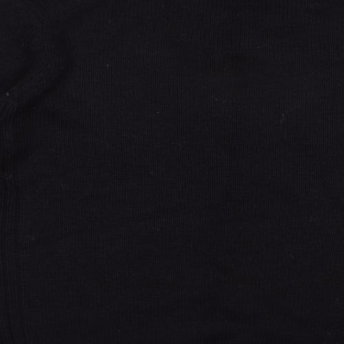 Kensington Eastside Mens Blue V-Neck  Acrylic Pullover Jumper Size L