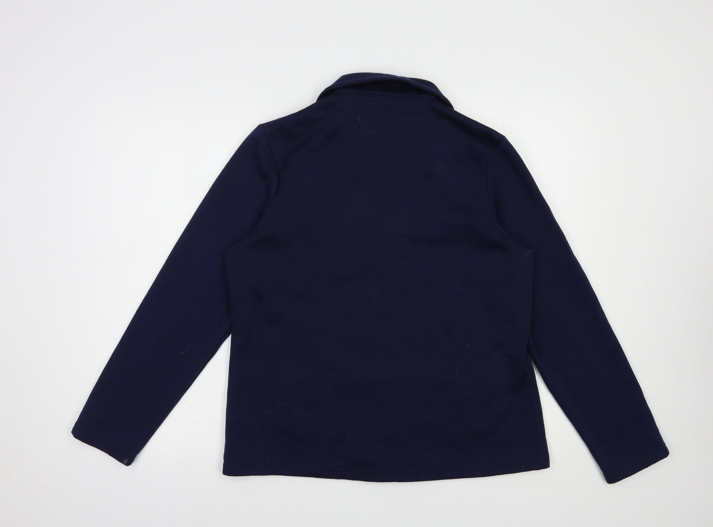 Damart Womens Blue   Jacket Blazer Size 10  Button